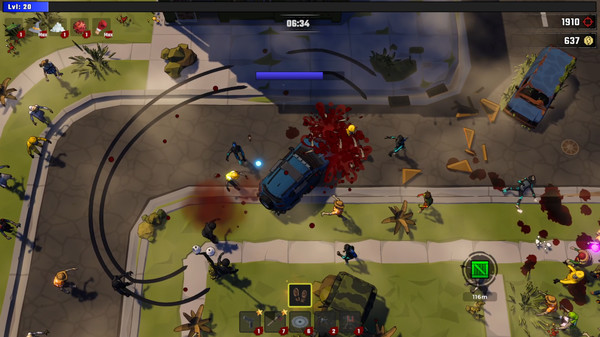 Biters & Bullets: Prologue gameplay screenshot