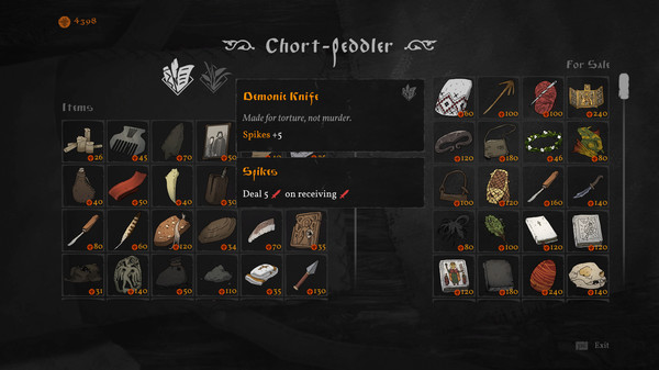 Black Book gameplay screenshot