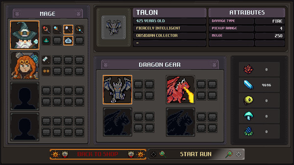 Black Dragon Mage gameplay screenshot