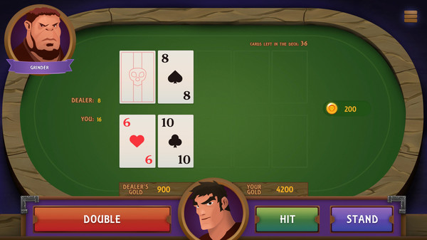 Black Jack Story gameplay screenshot