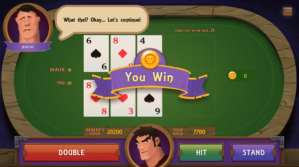 Black Jack Story gameplay screenshot