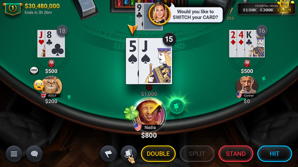 Blackjack Championship gameplay screenshot