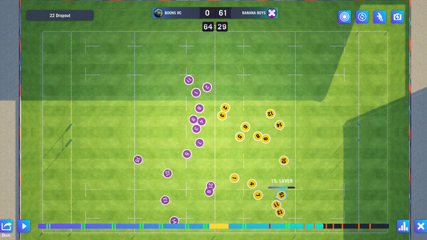 Blackout Rugby - World Cup Edition gameplay screenshot