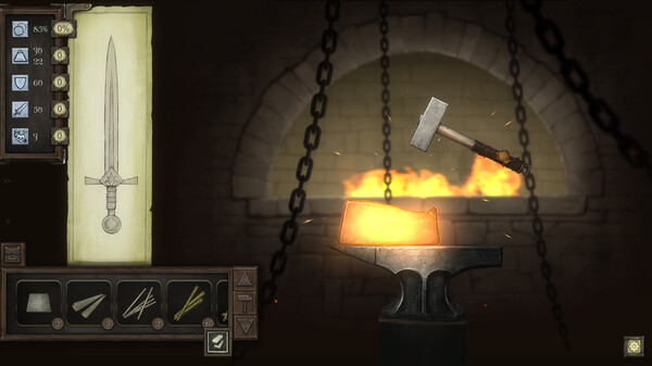 Blacksmith. Song of two Kings. gameplay screenshot