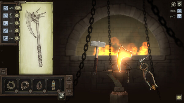 Blacksmith. Song of two Kings. gameplay screenshot
