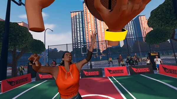Blacktop Hoops gameplay screenshot