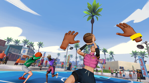 Blacktop Hoops gameplay screenshot