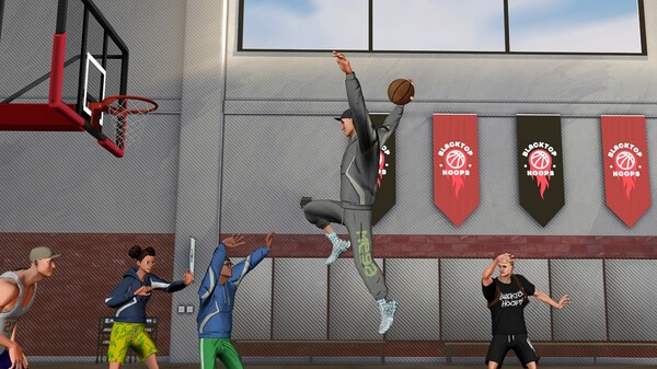 Blacktop Hoops gameplay screenshot