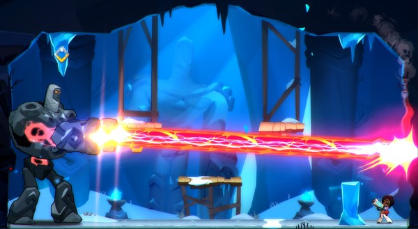 Blast Brigade vs. the Evil Legion of Dr. Cread gameplay screenshot