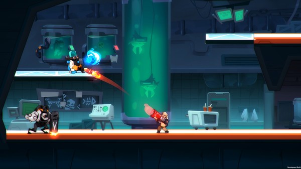 Blast Brigade vs. the Evil Legion of Dr. Cread gameplay screenshot