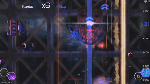 Blast-off gameplay screenshot