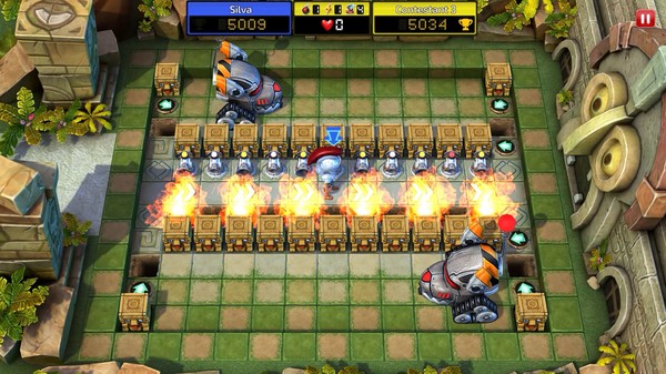 Blast Zone! Tournament gameplay screenshot