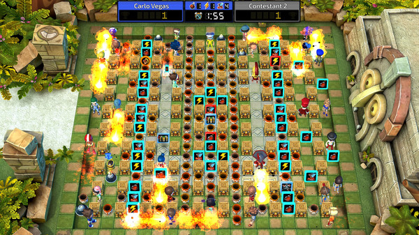Blast Zone! Tournament gameplay screenshot