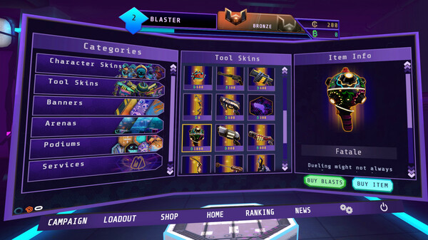 Blaston gameplay screenshot