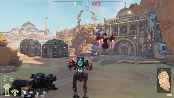 Blazing Core (beta) gameplay screenshot