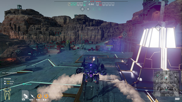 Blazing Core (beta) gameplay screenshot