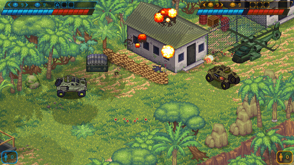 Blazing Trail gameplay screenshot