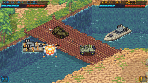 Blazing Trail gameplay screenshot