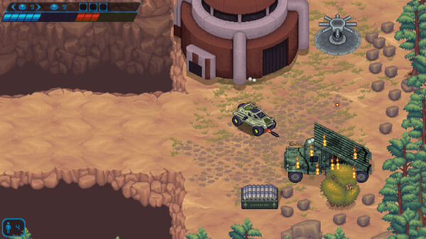 Blazing Trail gameplay screenshot
