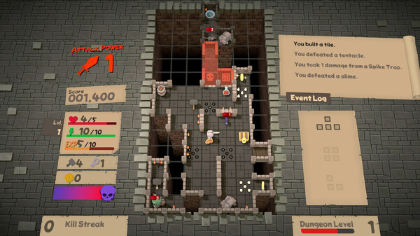 Blocky Dungeon gameplay screenshot