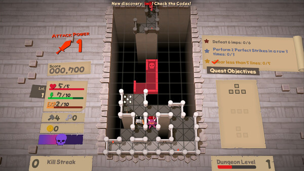 Blocky Dungeon gameplay screenshot