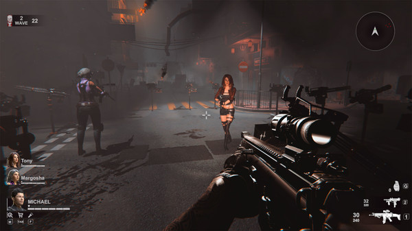 Blood And Zombies gameplay screenshot