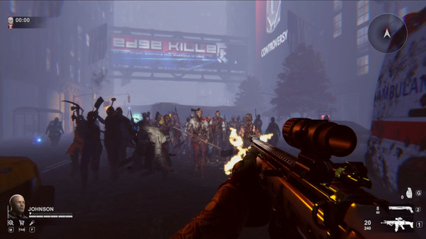 Blood And Zombies gameplay screenshot