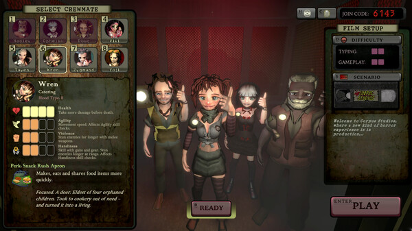Blood Typers gameplay screenshot