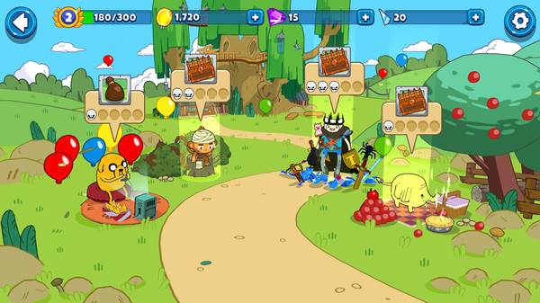 Bloons Adventure Time TD gameplay screenshot