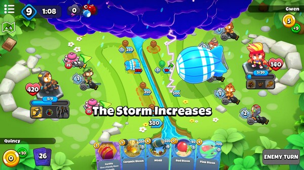Bloons Card Storm gameplay screenshot