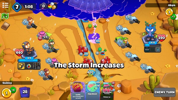 Bloons Card Storm gameplay screenshot