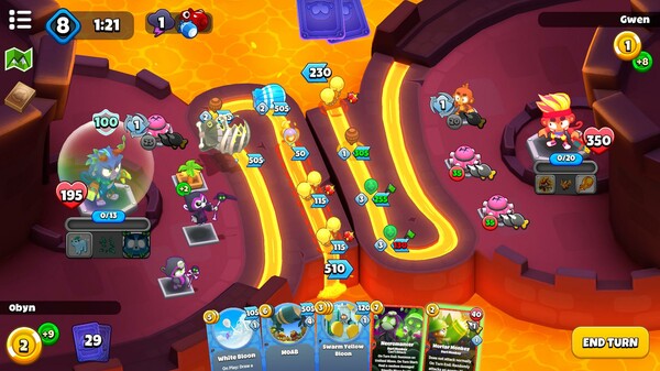 Bloons Card Storm gameplay screenshot