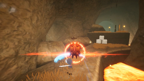 Blue Fire gameplay screenshot