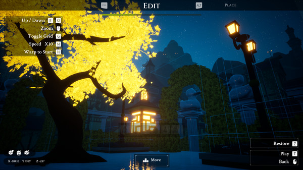 Blue Fire: Void Maker gameplay screenshot