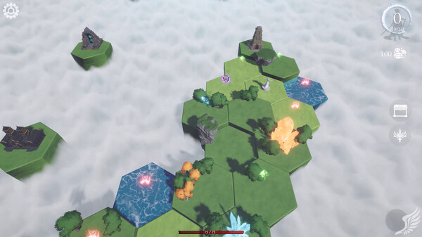 BlueCloud Summit gameplay screenshot