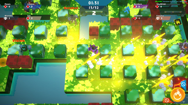Bomb Bots Arena gameplay screenshot