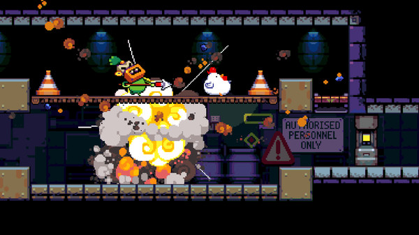 Bomb Chicken gameplay screenshot