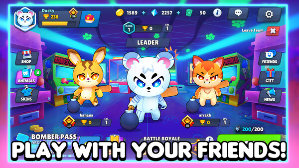 Bombergrounds: Reborn gameplay screenshot