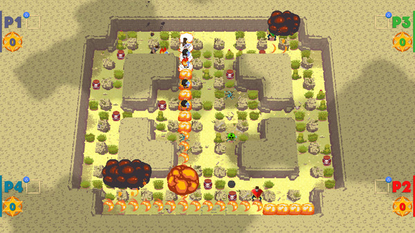 Bombslinger gameplay screenshot