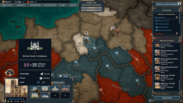 Bonaparte - A Mechanized Revolution gameplay screenshot
