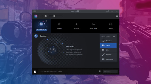 Boom 3D Windows: Experience 3D surround sound in games gameplay screenshot