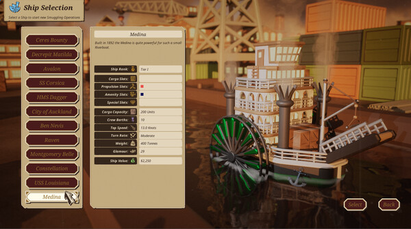 Bootleg Steamer gameplay screenshot