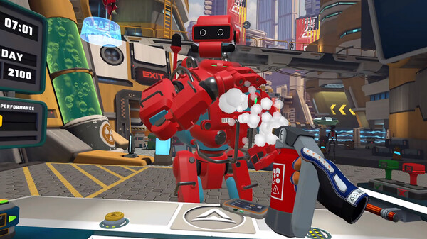Border Bots VR gameplay screenshot