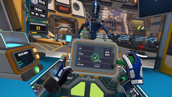 Border Bots VR gameplay screenshot