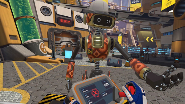 Border Bots VR gameplay screenshot