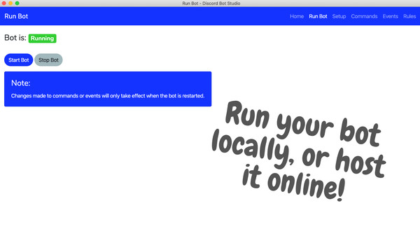 Bot Studio for Discord gameplay screenshot