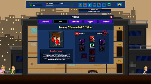 Boxing School gameplay screenshot