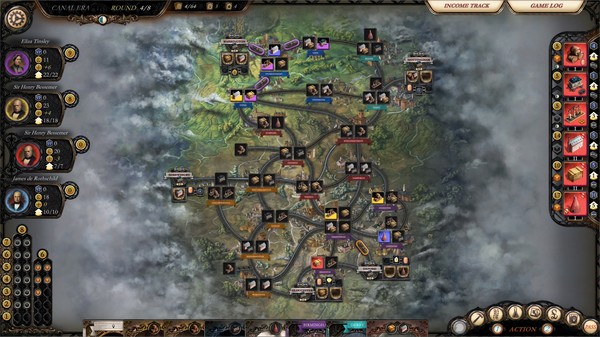 Brass: Birmingham gameplay screenshot