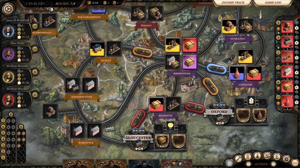 Brass: Birmingham gameplay screenshot