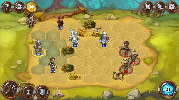 Braveland Heroes gameplay screenshot